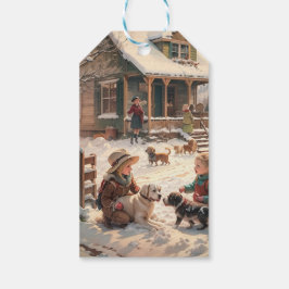 Etiqueta Para Presente Etiqueta de presente de Natal