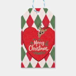 Etiqueta Para Presente Etiqueta de Presente de Natal Alegre