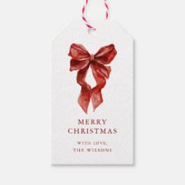 Etiqueta Para Presente Etiqueta de presente de Natal do Arco Vermelho Coq