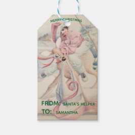 Etiqueta Para Presente Etiqueta de Presente de Natal Personalizada