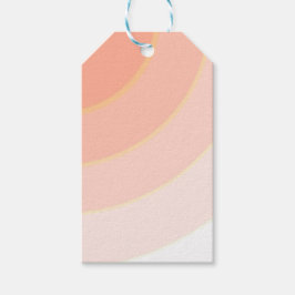 Etiqueta Para Presente Etiqueta de Presente de Pêssegos Personalizados