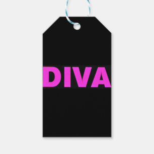 Etiqueta Para Presente Etiqueta de Presente Diva