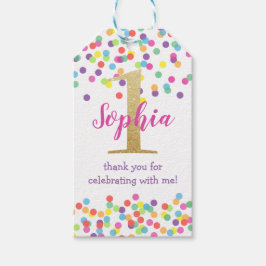 Etiqueta Para Presente Etiqueta de Presente do Arco-Íris Colorido Persona