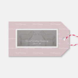 Etiqueta Para Presente Etiqueta de Presente do Boato da Lã de 7 Feliz