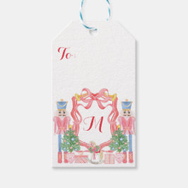 Etiqueta Para Presente Etiqueta de presente do pregador de Natal personal