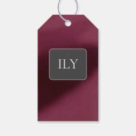 Etiqueta Para Presente Etiqueta de Presente "Eu Te Amo"