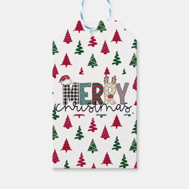 Etiqueta Para Presente Etiqueta de Presente “FELIZ Natal”  (Frente)