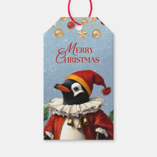 ETIQUETA PARA PRESENTE ETIQUETA DE PRESENTE FELIZ NATAL PENGUIM
