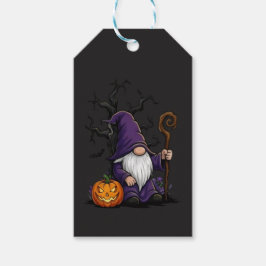 Etiqueta Para Presente Etiqueta de Presente Gnome de Halloween