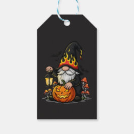 Etiqueta Para Presente Etiqueta de Presente Gnome de Halloween