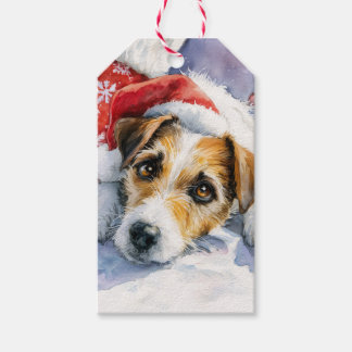 Etiqueta Para Presente Etiqueta de Presente Jack Russell