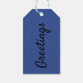 Etiqueta Para Presente Etiqueta de presente Jean Impressão azul