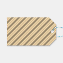 Etiqueta Para Presente Etiqueta de Presente Listra Diagonal Dourado Cláss