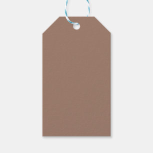 Etiqueta Para Presente Etiqueta de Presente Marrom Terroso Minimalista