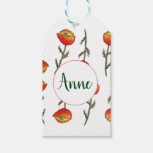 Etiqueta de Presente Personalizada de Arte Surreal