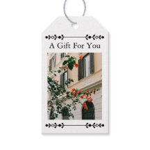 Etiqueta de Presente Personalizada Elegância Amalf