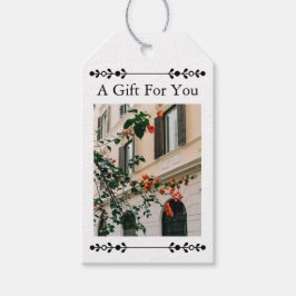Etiqueta Para Presente Etiqueta de Presente Personalizada Elegância Amalf