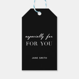 Etiqueta Para Presente Etiqueta de presente personalizada "Especialmente 