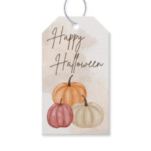 Etiqueta de Presente Simples Moderna de Halloween