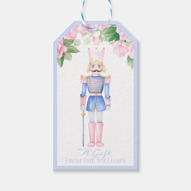 Etiqueta Para Presente Etiqueta Personalizada de Presente do Pastel Nutcr (Frente)