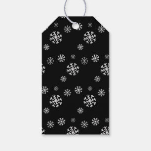 Etiqueta Para Presente Etiqueta Preta de Presente Neve