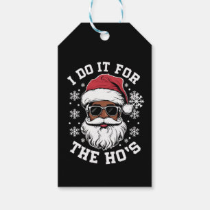 Etiqueta Para Presente Eu Faço Isso Pelas Hospedeiras Natal Papai Noel Af