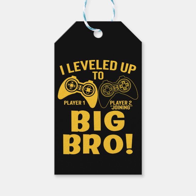 Etiqueta Para Presente Eu Levei Para O Big Bro (Frente)