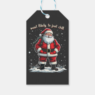 Etiqueta Para Presente Eu sou apenas uma Cara de Natal Papais noeis de fr