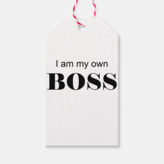Etiqueta Para Presente Eu sou o meu chefe!