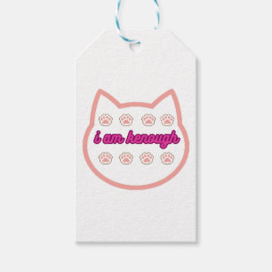 Etiqueta Para Presente Eu sou um gato picado