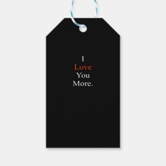 Etiqueta Para Presente Eu Te Amo Mais Design Minimalista 