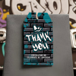 Etiqueta Para Presente Eu tenho Cinco nisso - Menino Presente de 5º Anive