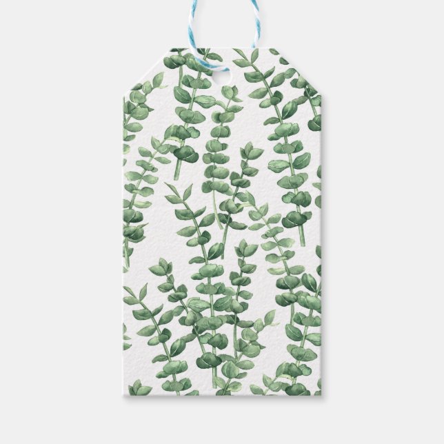 Etiqueta Para Presente Eucalipto 1 (Frente)