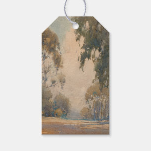 Etiqueta Para Presente Eucalipto (1922) – Delicada Botânica em Aquarela