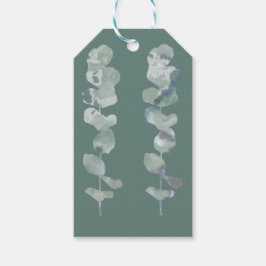 Etiqueta Para Presente Eucalyptus