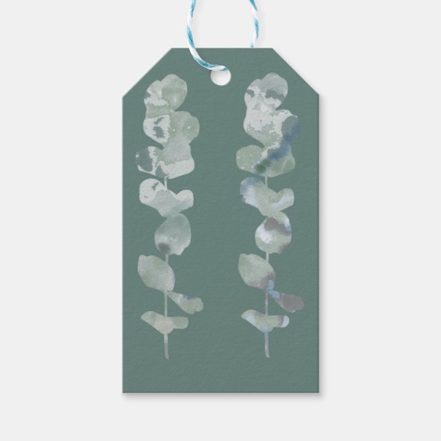 Etiqueta Para Presente Eucalyptus (Frente)