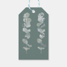 Etiqueta Para Presente Eucalyptus