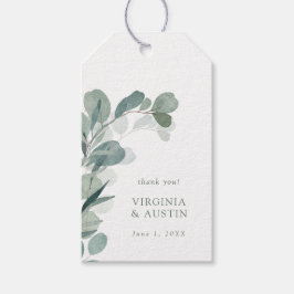 Etiqueta Para Presente Eucalyptus Favor Tags