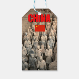 Etiqueta Para Presente Exército Terracotta China - Foto Profissional