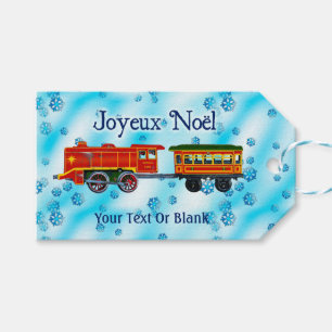 Etiqueta Para Presente Express de Natal - Joyeux Noël