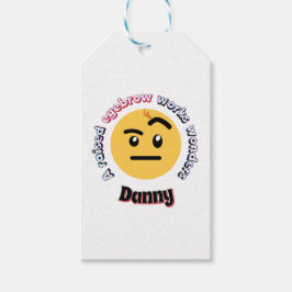 Etiqueta Para Presente Eyebrow Sass: A Raised Eyebrow Works Wonders