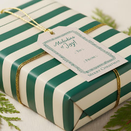 Etiqueta Para Presente Fa La Vintage Sheet Music Personalizada De