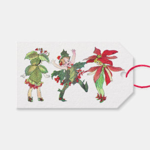 Etiqueta Para Presente Fadas do Natal