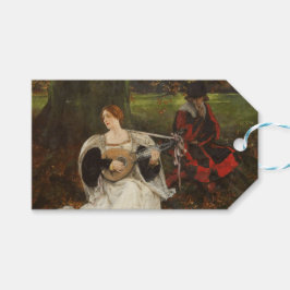 Etiqueta Para Presente Fair is my Love (por Edwin Austin Abbey)