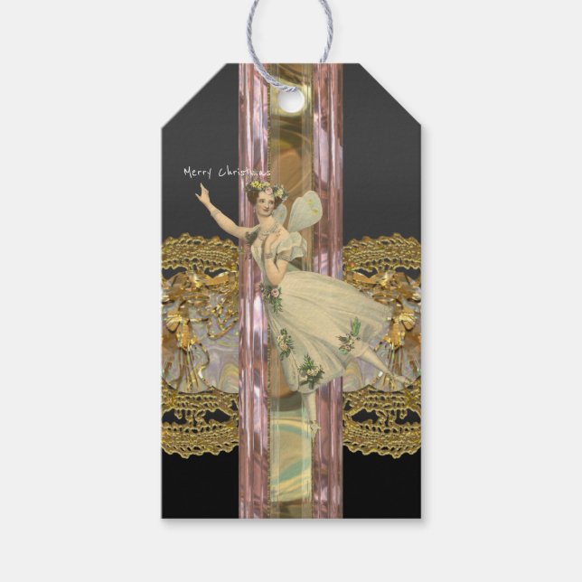 Etiqueta Para Presente Fairy Lembinder Christmas (Frente)