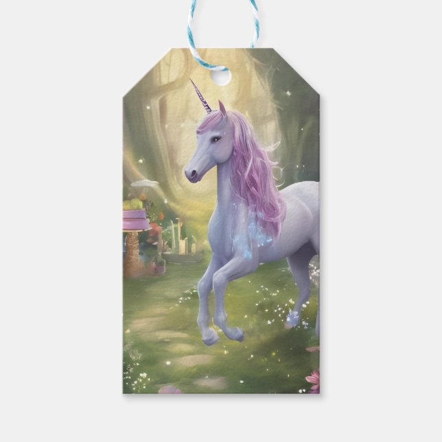 Etiqueta Para Presente Fairy Wonderland Collection (Frente)