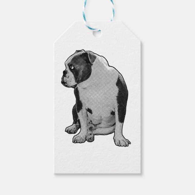 Etiqueta Para Presente Faísca De Fixação (Frente)