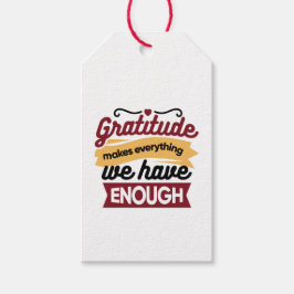 Etiqueta Para Presente Faith and Gratitude Artwork – Uplifting Christian