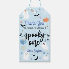 Etiqueta Para Presente Fantasma Bonito de Halloween de 1º Aniversário Ass