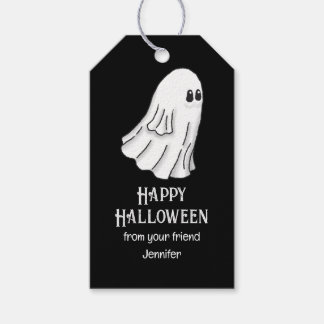 Etiqueta Para Presente Fantasmagóricos & Lindos Fantasmas